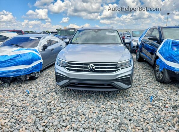 3VV3B7AX6NM020092 2022 VOLKSWAGEN TIGUAN Silver 