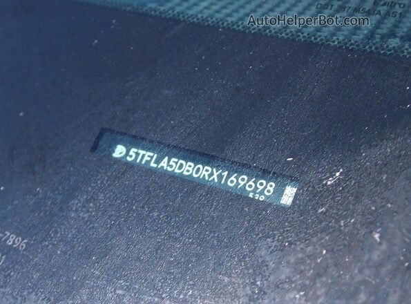 5TFLA5DB0RX169698 2024 TOYOTA TUNDRA Black Вид задньої частини салону
