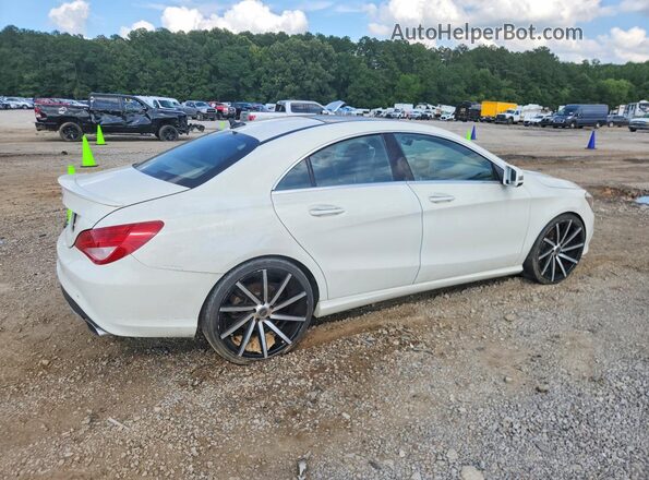 WDDSJ4EB0GN379916 2016 MERCEDES-BENZ CLA-CLASS White Przód prawy