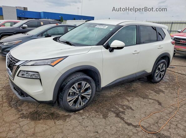 5N1BT3BB8PC745132 2023 NISSAN ROGUE Белый Задняя левая четверть