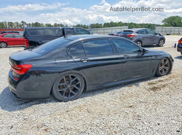 WBA7E2C52HG740376 2017 BMW 7 SERIES Black წინა მარჯვენა
