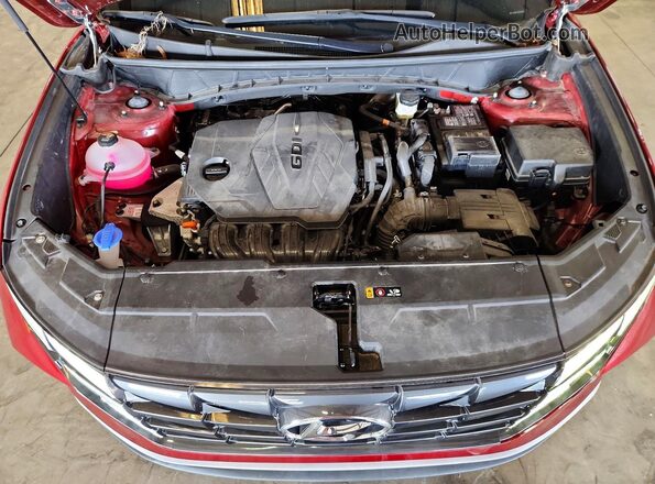 5NMJBCDE4RH411405 2024 HYUNDAI TUCSON Красный Вид наклейки с VIN-кодом