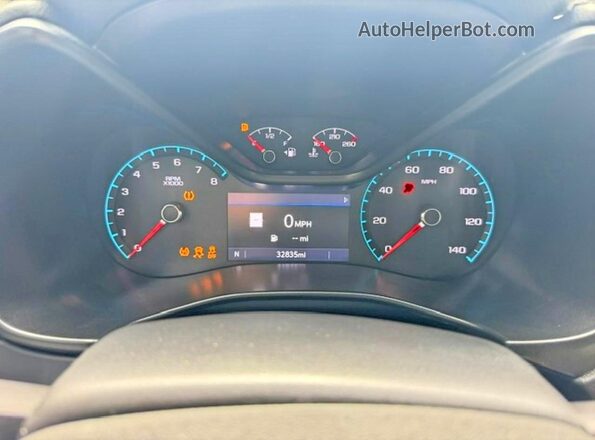 1GCHSCEN0M1292140 2021 CHEVROLET COLORADO White Հետևի նստատեղերի տեսք