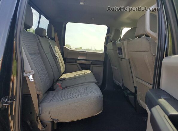 1FTEW1E48KFC20962 2019 FORD F150 Black Vista interior trasera