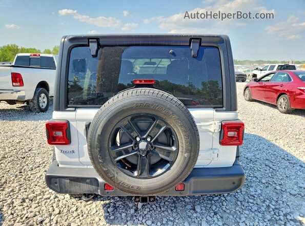 1C4HJXDG6LW201595 2020 JEEP WRANGLER White Սալոնի դիմացի տեսք