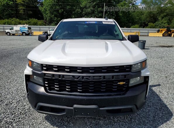 1GCRWAEF5KZ190076 2019 CHEVROLET SILVERADO White Вид ззаду