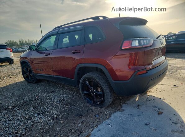 1C4PJLLB2KD369920 2019 JEEP CHEROKEE Burgundy Trasero derecho