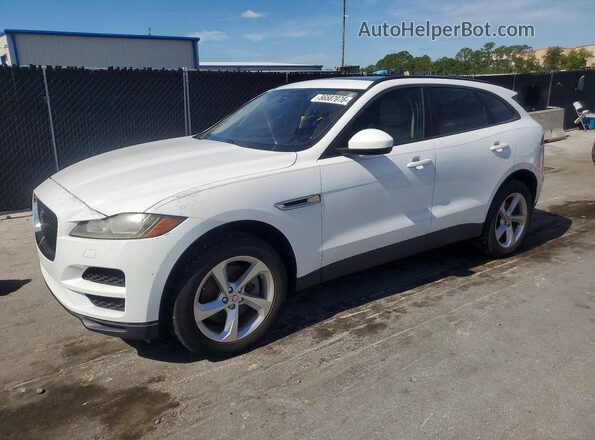 SADCJ2BV4HA067080 2017 JAGUAR F-PACE Белый Задняя левая четверть