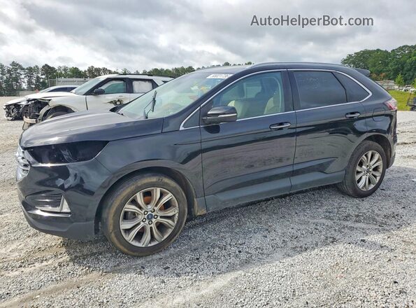 2FMPK3K99LBA76708 2020 FORD EDGE Black Rear left