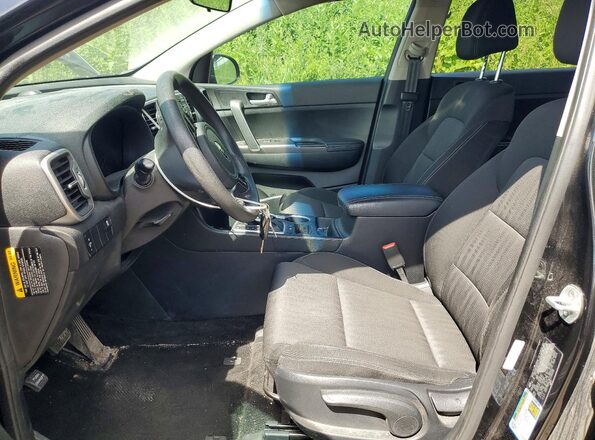 KNDPM3AC5H7189230 2017 KIA SPORTAGE Black Вид панелі приладів