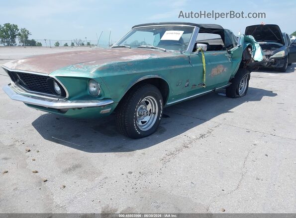 9F03F178608       1970 FORD MUSTANG Зеленый Передняя левая четверть