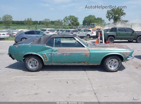 9F03F178608       1970 FORD MUSTANG Зеленый Вид задней части салона