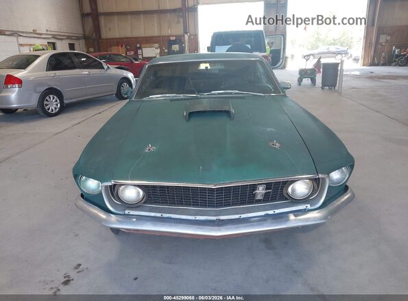 9R02H124279       1970 FORD MUSTANG Зеленый Вид щитка приборов
