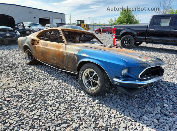 9R02S149652 1969 FORD MUSTANG Blue 