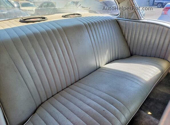 A58L171266 1958 CHEVROLET CLASSIC Белый Вид задних сидений