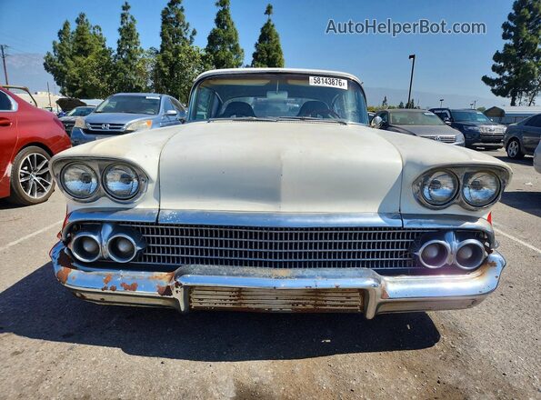 A58L171266 1958 CHEVROLET CLASSIC Белый Вид спереди