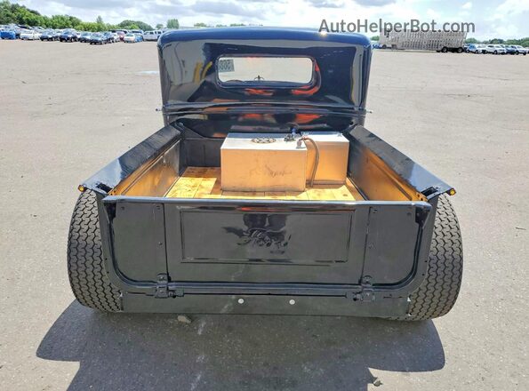 AZ248676 1931 FORD MODEL Black Widok tylnych siedzeń