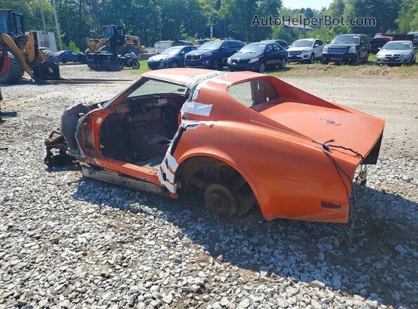 BURNTVIN123 1975 CHEVROLET CORVETTE Orange Задня ліва чверть