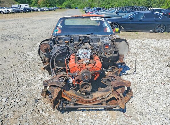 BURNTVIN123 1975 CHEVROLET CORVETTE Orange Вид спереду