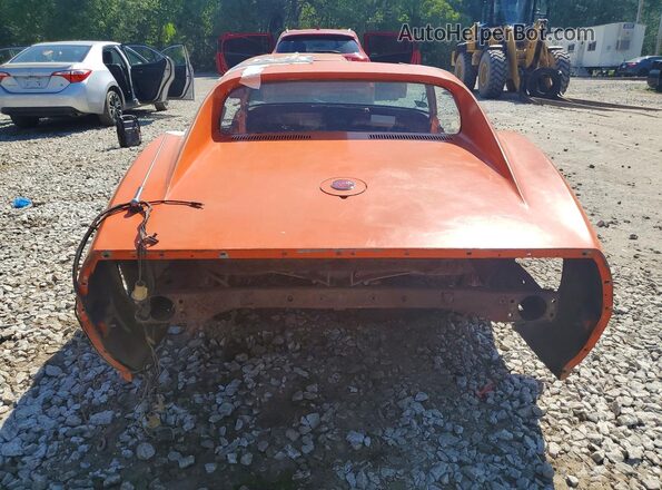 BURNTVIN123 1975 CHEVROLET CORVETTE Orange Вид ззаду