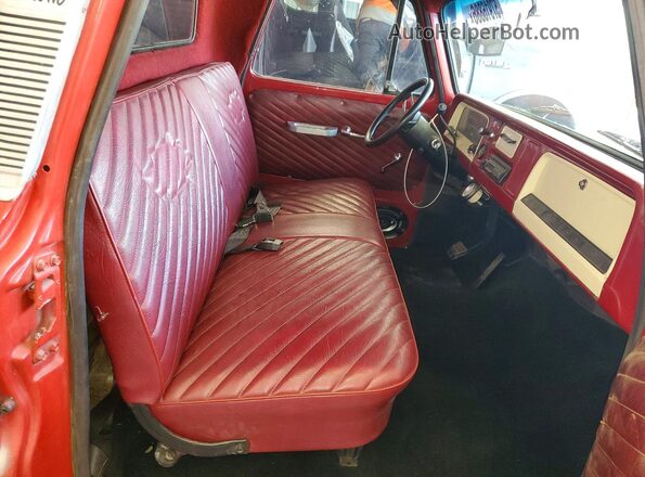 C1446B119765 1966 CHEVROLET C10 Red Հետևի նստատեղերի տեսք