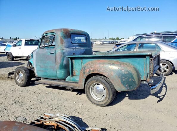 CA1193977 1953 CHEVROLET C-SERIES Зеленый Задняя левая четверть