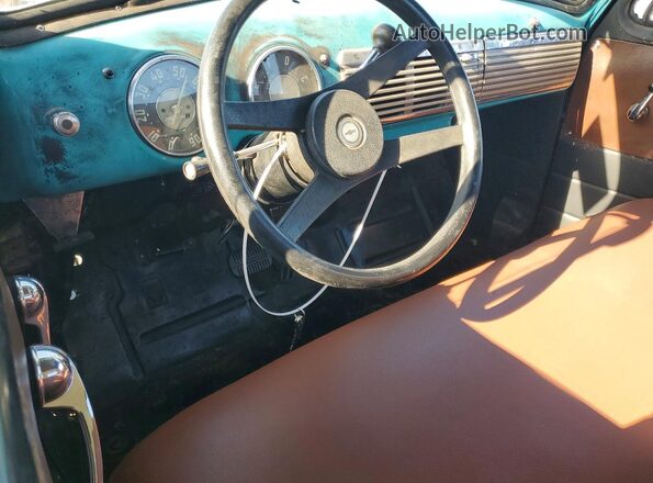 CA1193977 1953 CHEVROLET C-SERIES Зеленый Вид панели приборов