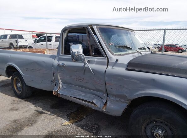 CCS142Z144639     1972 CHEVROLET C10 Серый Вид спереди