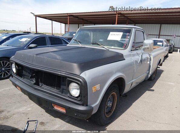 CCS142Z144639     1972 CHEVROLET C10 Серый Передняя левая четверть