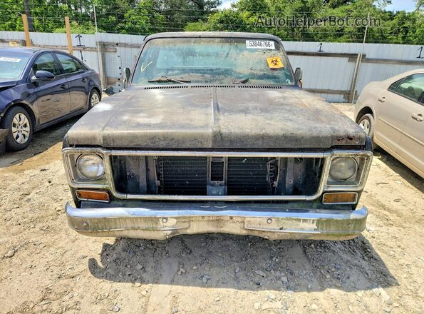 CCX143B177212 1973 CHEVROLET K20 Black წინა ხედი