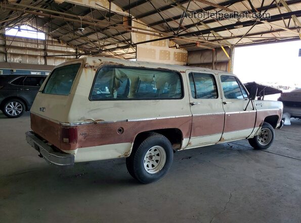 CCZ163F128295 1973 CHEVROLET SUBURBAN Tan Задня права чверть