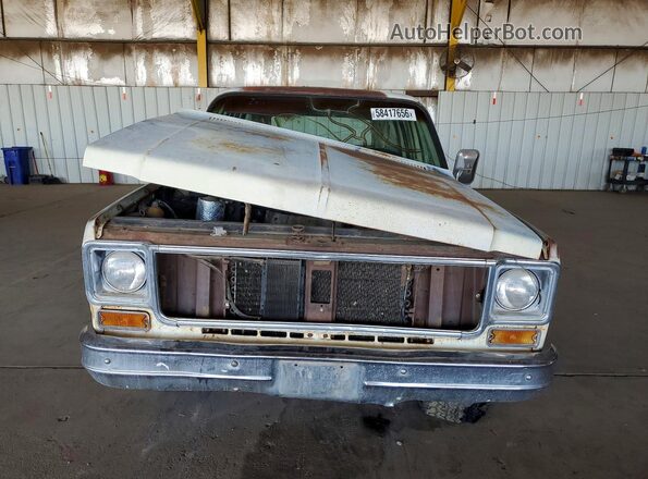 CCZ163F128295 1973 CHEVROLET SUBURBAN Tan Вид спереду