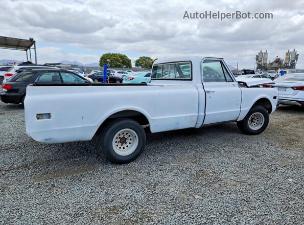 CE140J124603 1970 CHEVROLET C10 White Trasero derecho