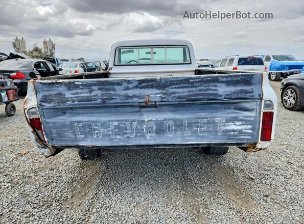 CE140J124603 1970 CHEVROLET C10 White Vista trasera