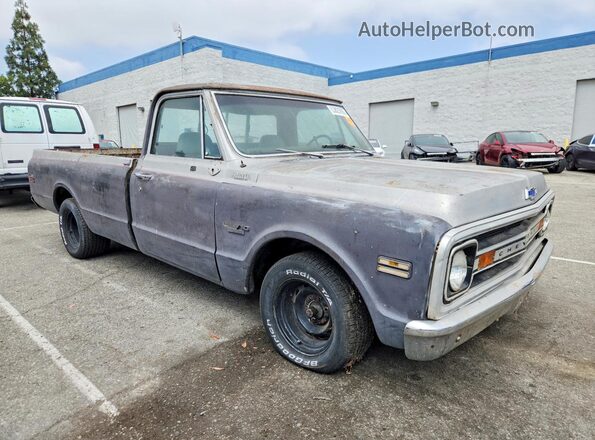 CE140S161562 1970 CHEVROLET C10 Серый Передняя правая четверть