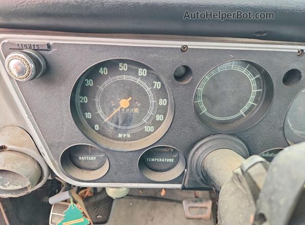 CE140S161562 1970 CHEVROLET C10 Серый Вид щитка приборов