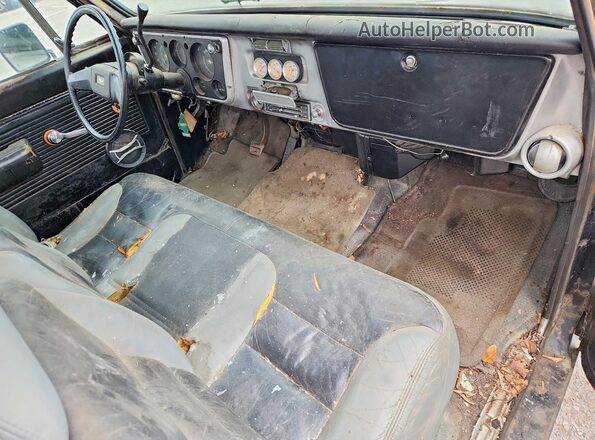 CE140S161562 1970 CHEVROLET C10 Серый Вид панели приборов