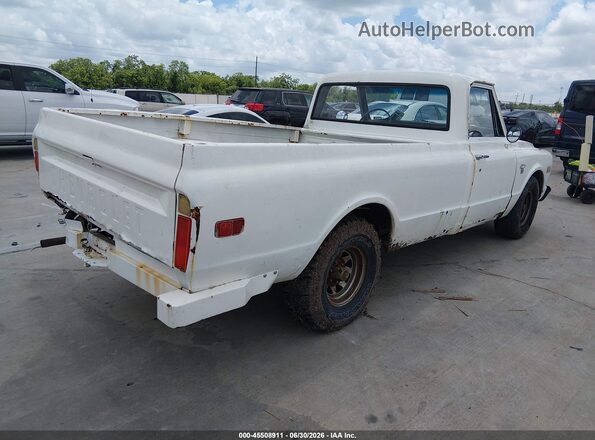 CE148S109225      1970 CHEVROLET C10 Белый Задняя правая четверть