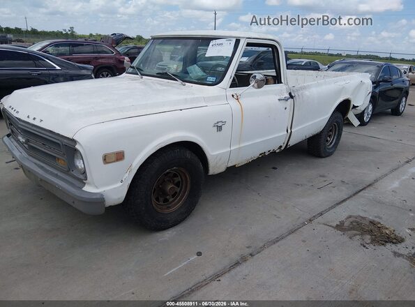 CE148S109225      1970 CHEVROLET C10 Белый Передняя левая четверть