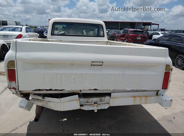 CE148S109225      1970 CHEVROLET C10 Белый Вид спереди