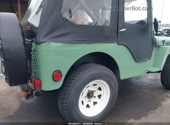 CJ2A183664 1970 JEEP WILLEYS Teal Front view