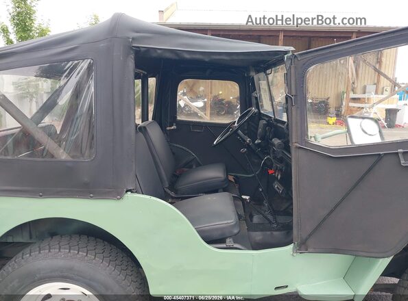 CJ2A183664 1970 JEEP WILLEYS Teal Front interior view
