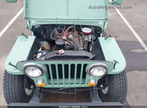 CJ2A183664 1970 JEEP WILLEYS Teal Rear view