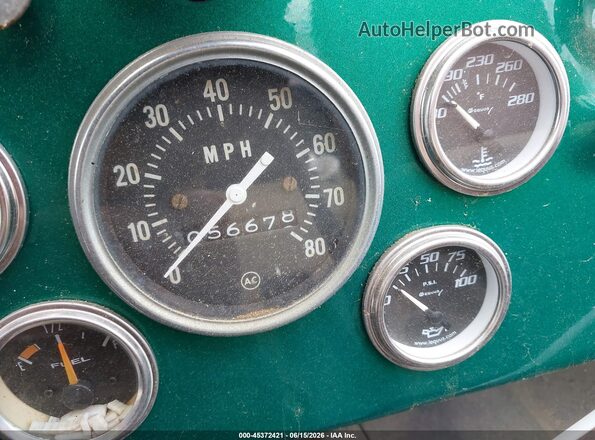 CJ2A74771 1970 JEEP CJ7 Зеленый 