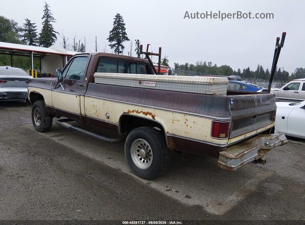 CKL248Z202707     1978 CHEVROLET SCOTTSDALE Brown Tył lewy