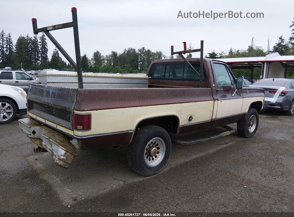 CKL248Z202707     1978 CHEVROLET SCOTTSDALE Brown Tył prawy