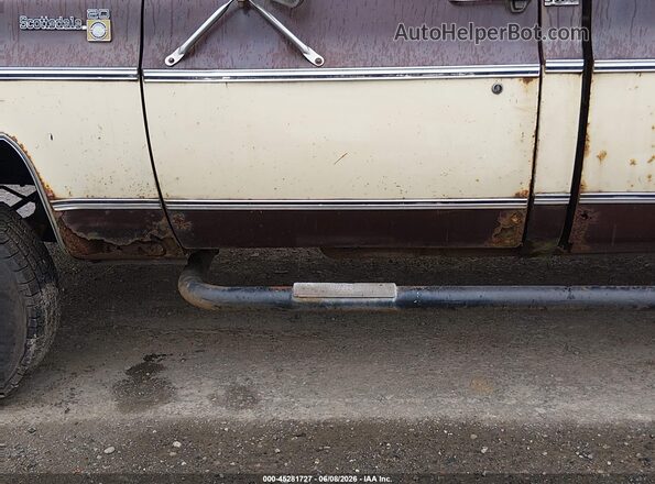 CKL248Z202707     1978 CHEVROLET SCOTTSDALE Brown 