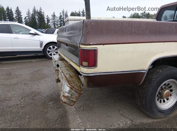 CKL248Z202707     1978 CHEVROLET SCOTTSDALE Brown 
