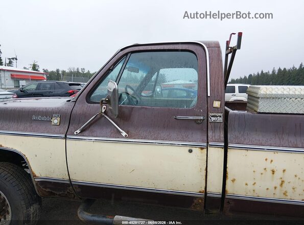 CKL248Z202707     1978 CHEVROLET SCOTTSDALE Brown Widok wnętrza 360 stopni