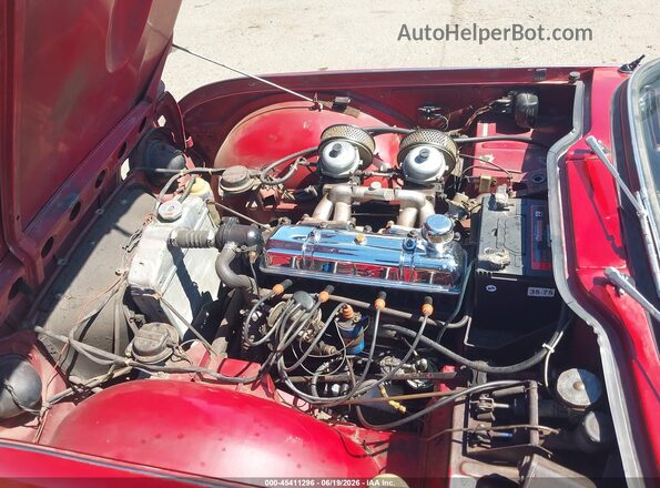 CT22192L 1970 TRIUMPH TR4 Красный Вид сзади